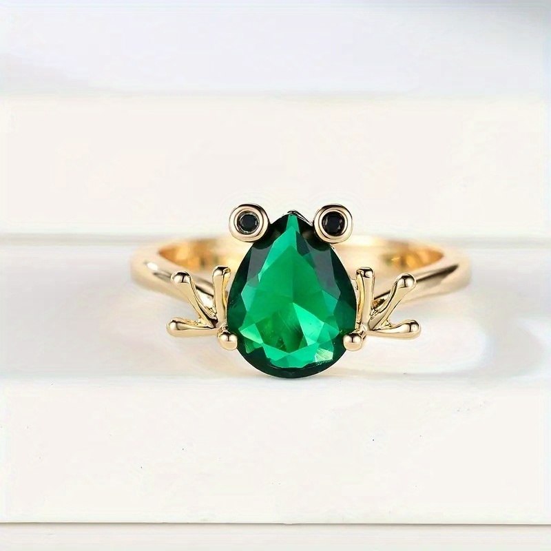 Women's Fashionable Frog Ring — Creative Design